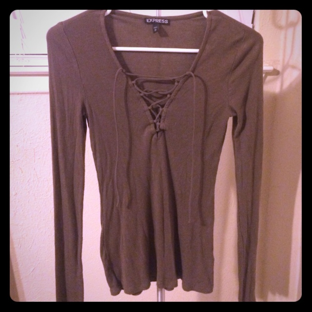 Express long sleeve top